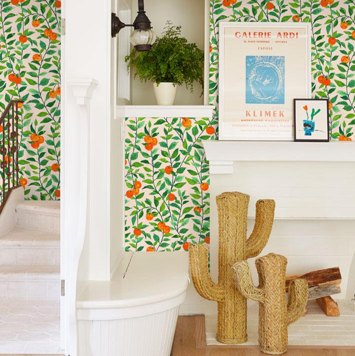 Orange Crush Wallpaper - Project Nursery