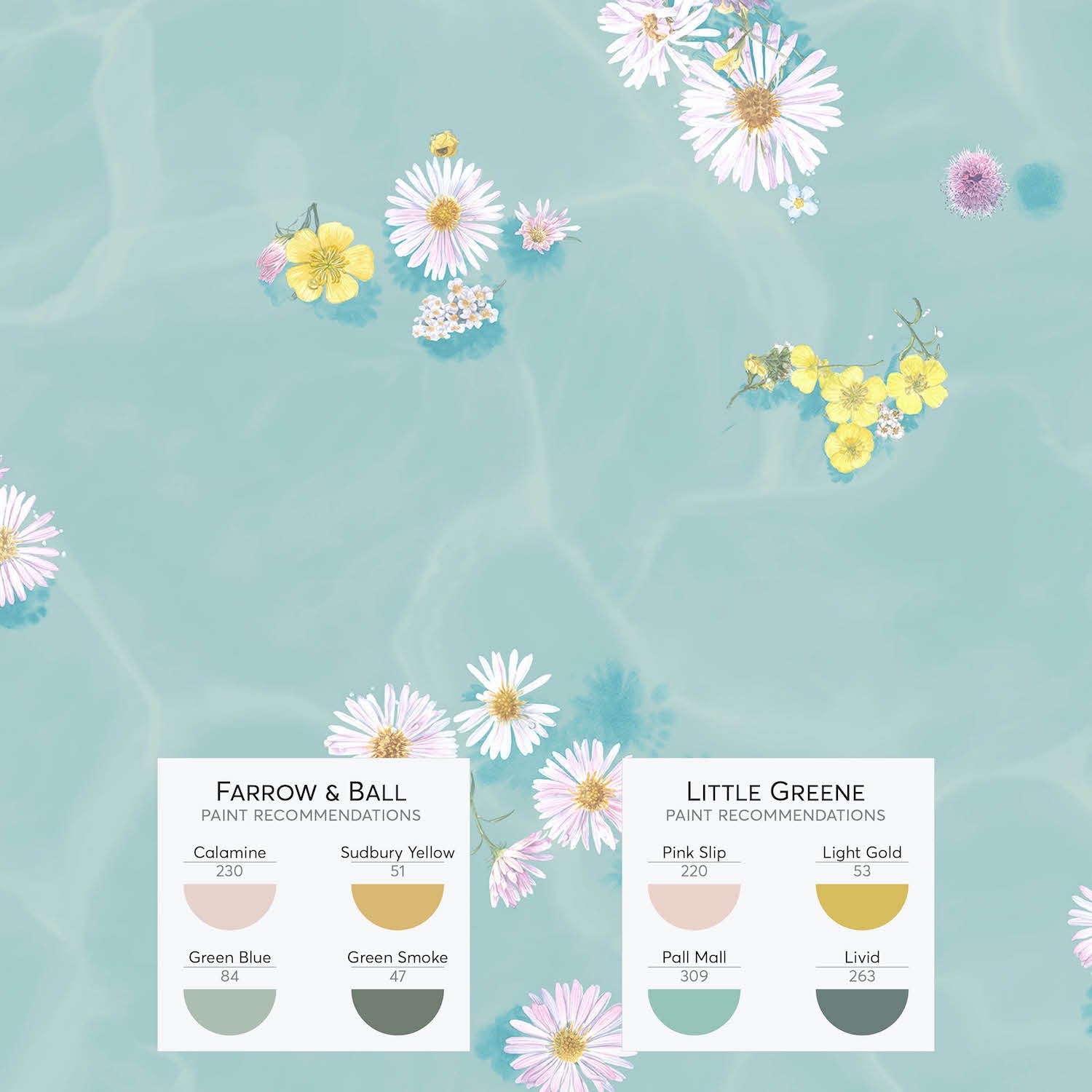 Classic Floral Wallpaper Mural