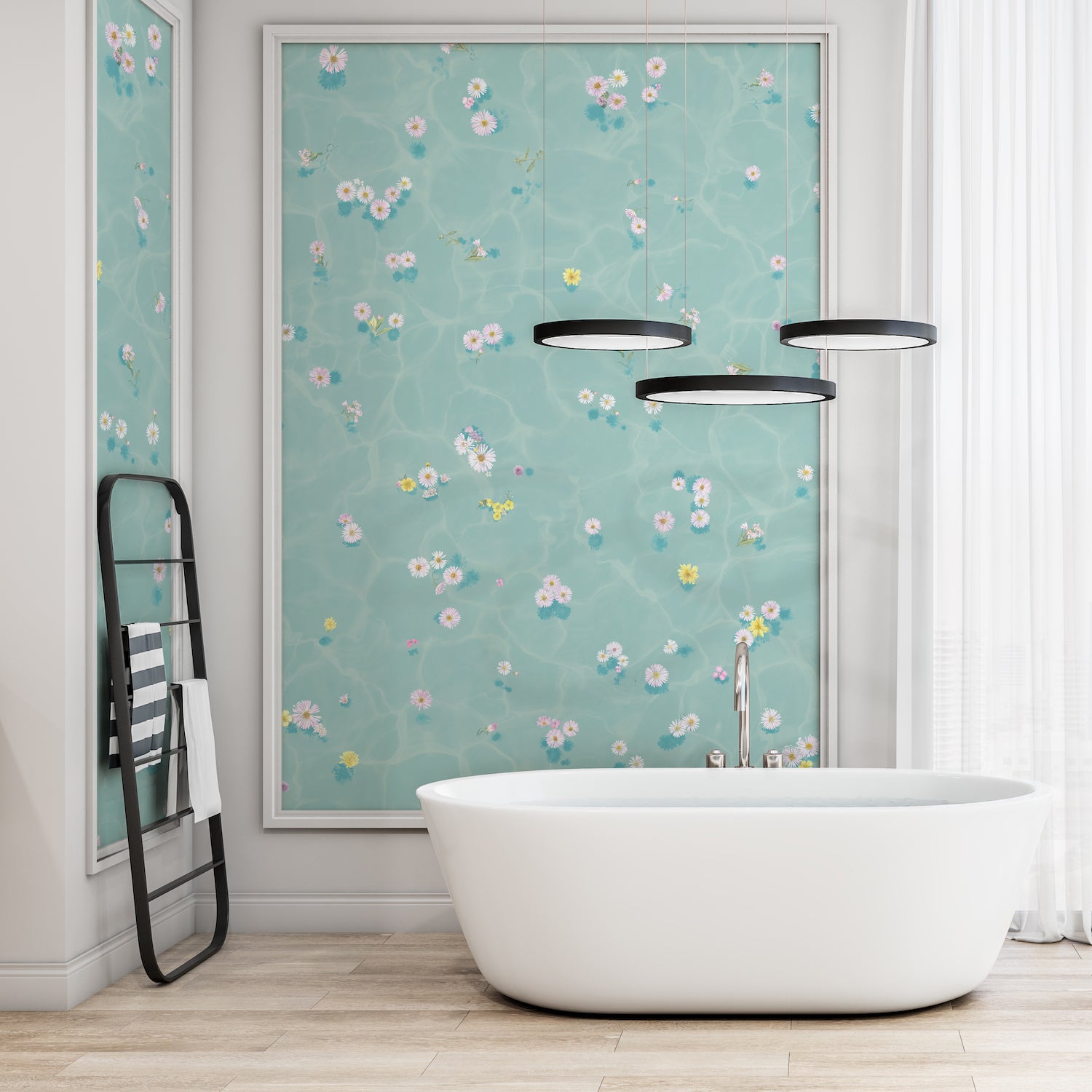 Classic Floral Wallpaper Mural