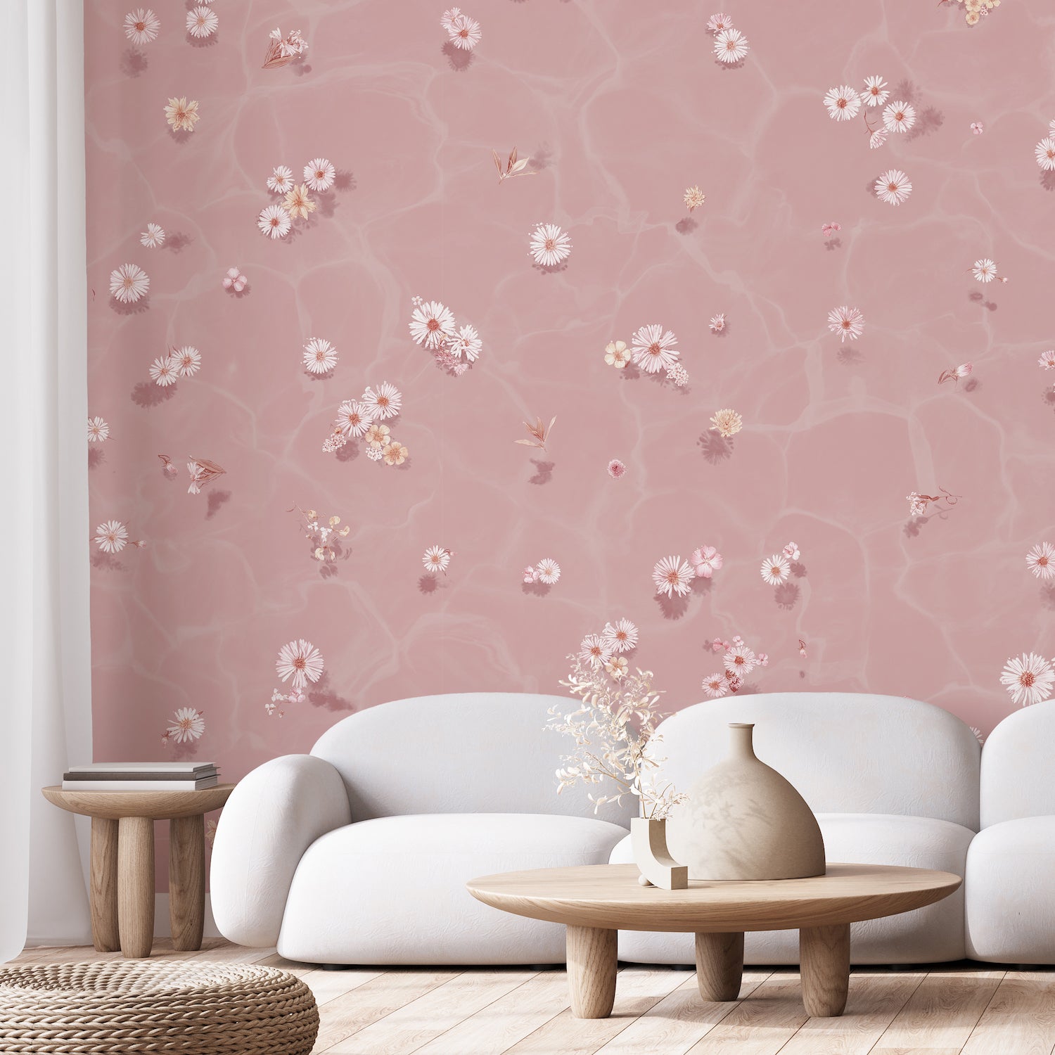 Classic Floral Wallpaper Mural