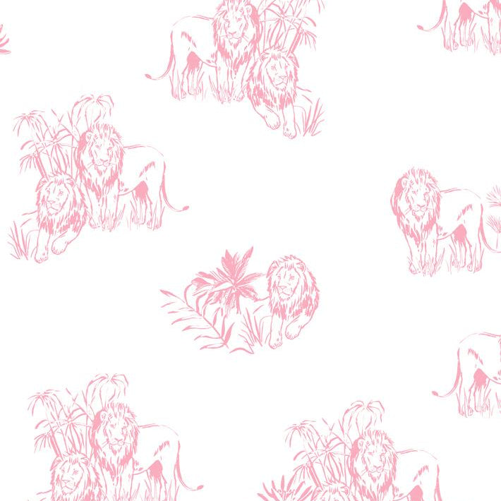 Foliage Lions Wallpaper - Project Nursery
