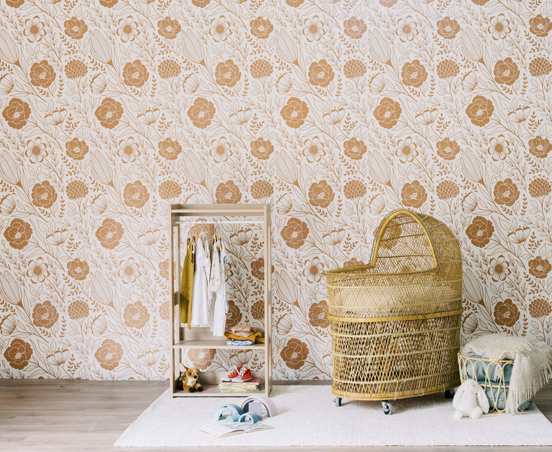 Goldie Wallpaper - Project Nursery