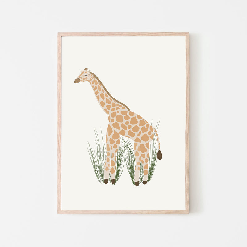 Giraffe Art Print - Project Nursery