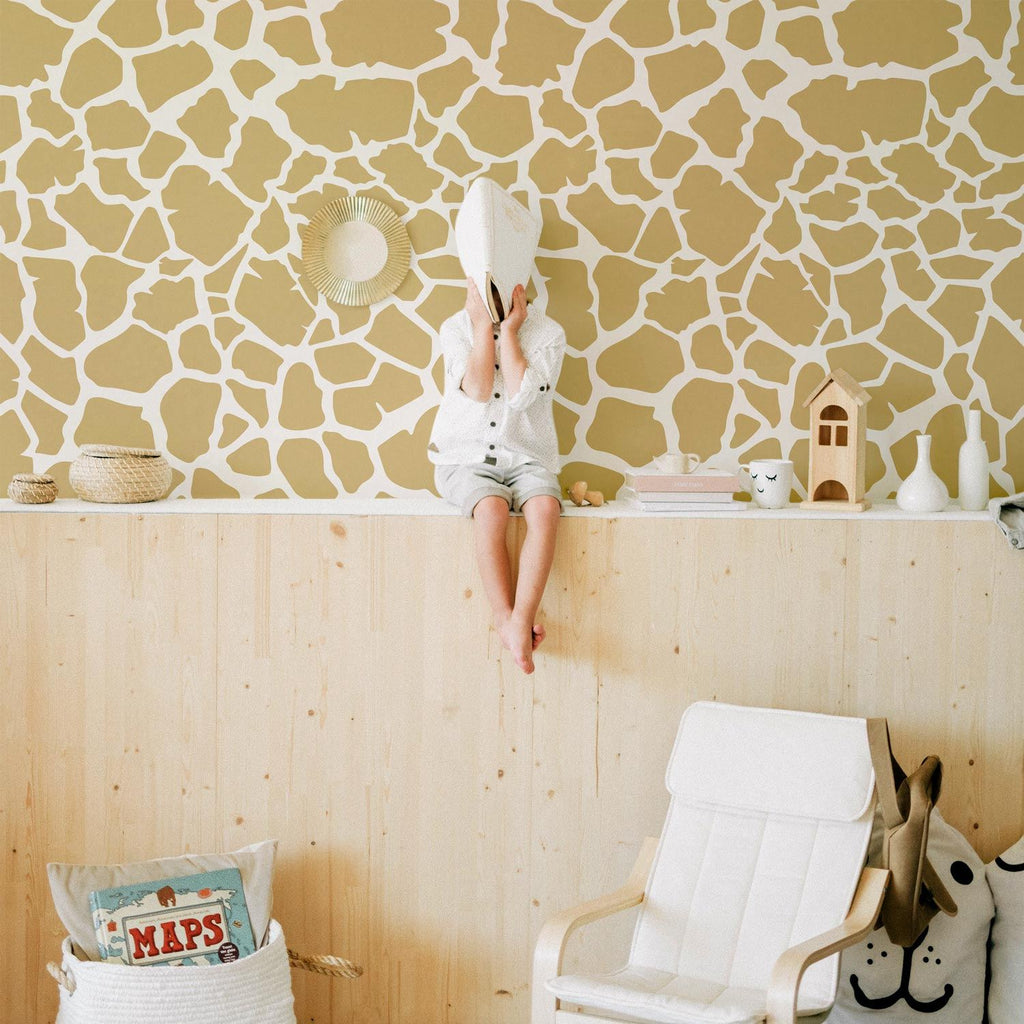 Giraffe Wallpaper - Project Nursery