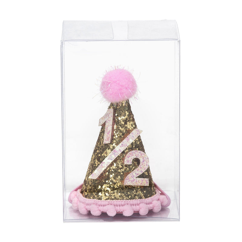 Birthday Party Hat - Gold Glitter - Project Nursery