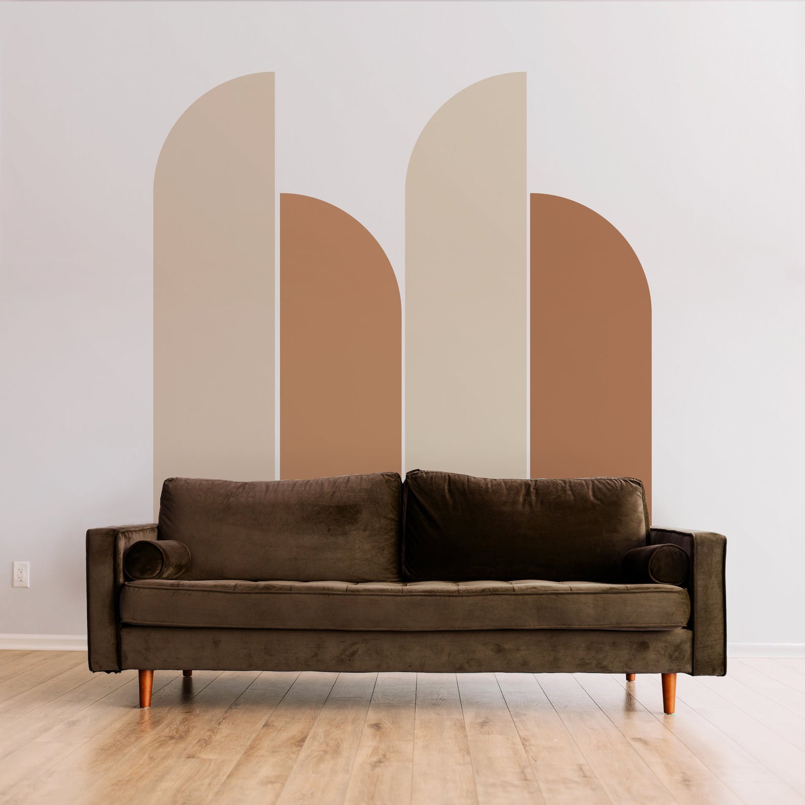 Half Arch Earth Wall Decals