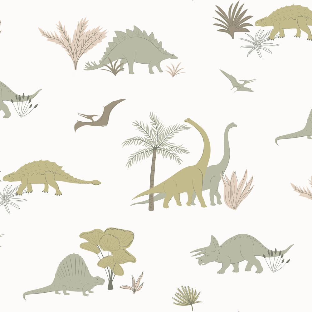 Dinosaurs Wallpaper - Project Nursery