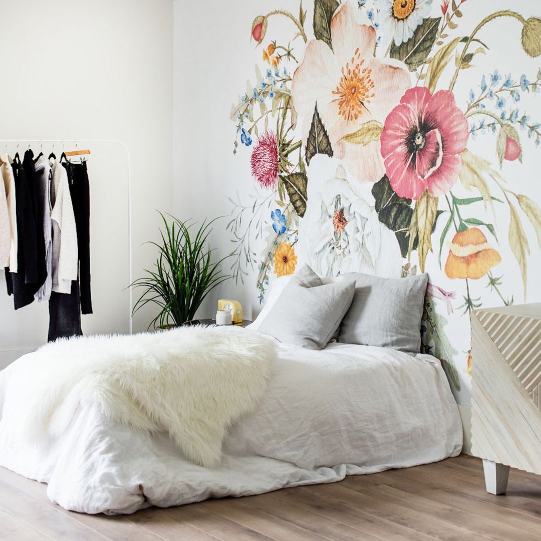 Honey Bloom Wallpaper Mural - Project Nursery