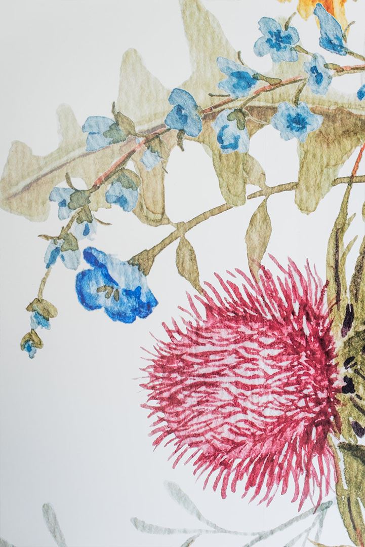 Honey Bloom Wallpaper Mural - Project Nursery