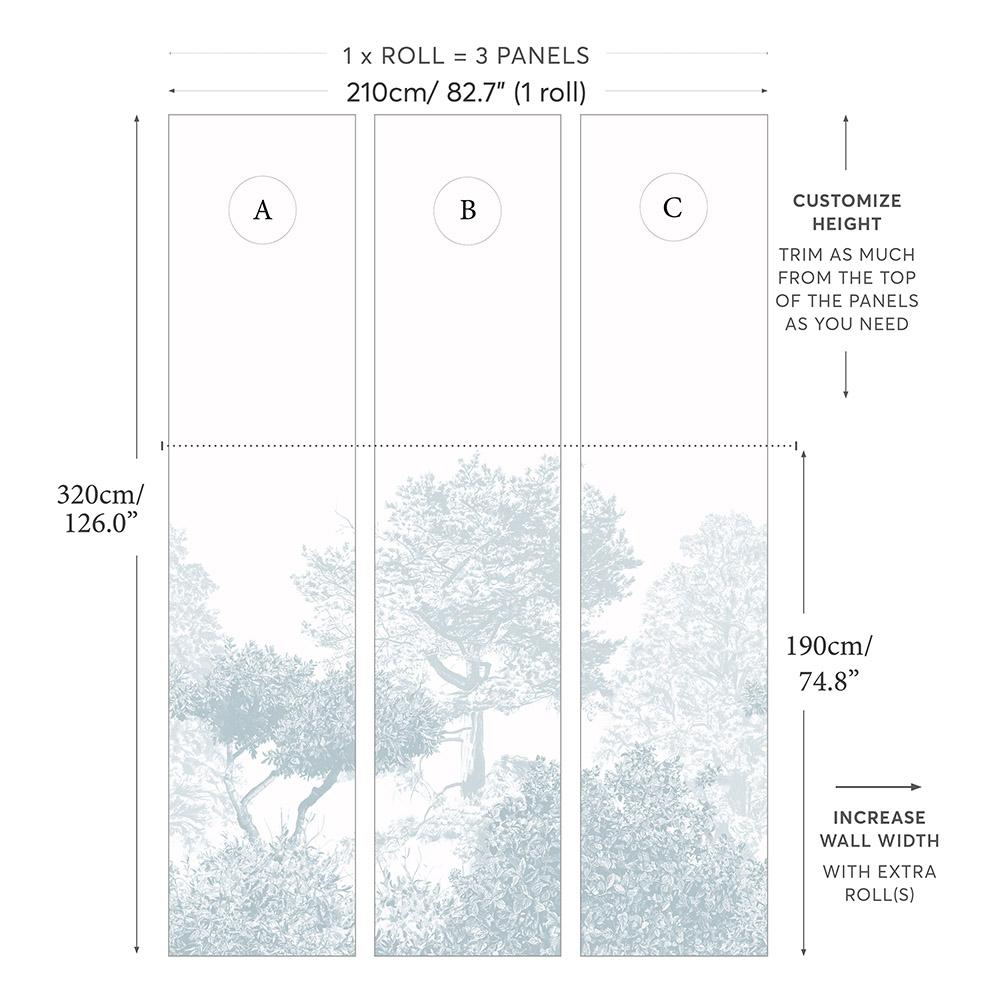 Hua Trees Wallpaper Mural - Project Nursery