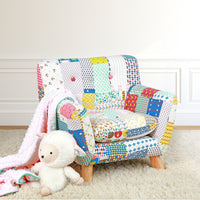 Jacey Floral Kids Patchwork Chair - Project Nursery