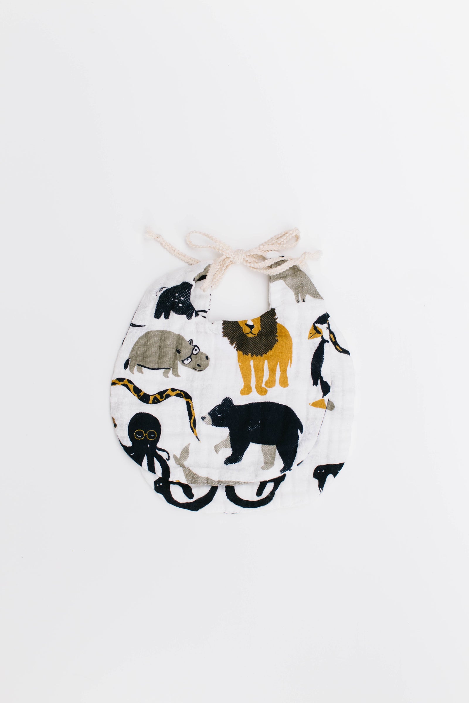 Zoology + Specs Bib Set