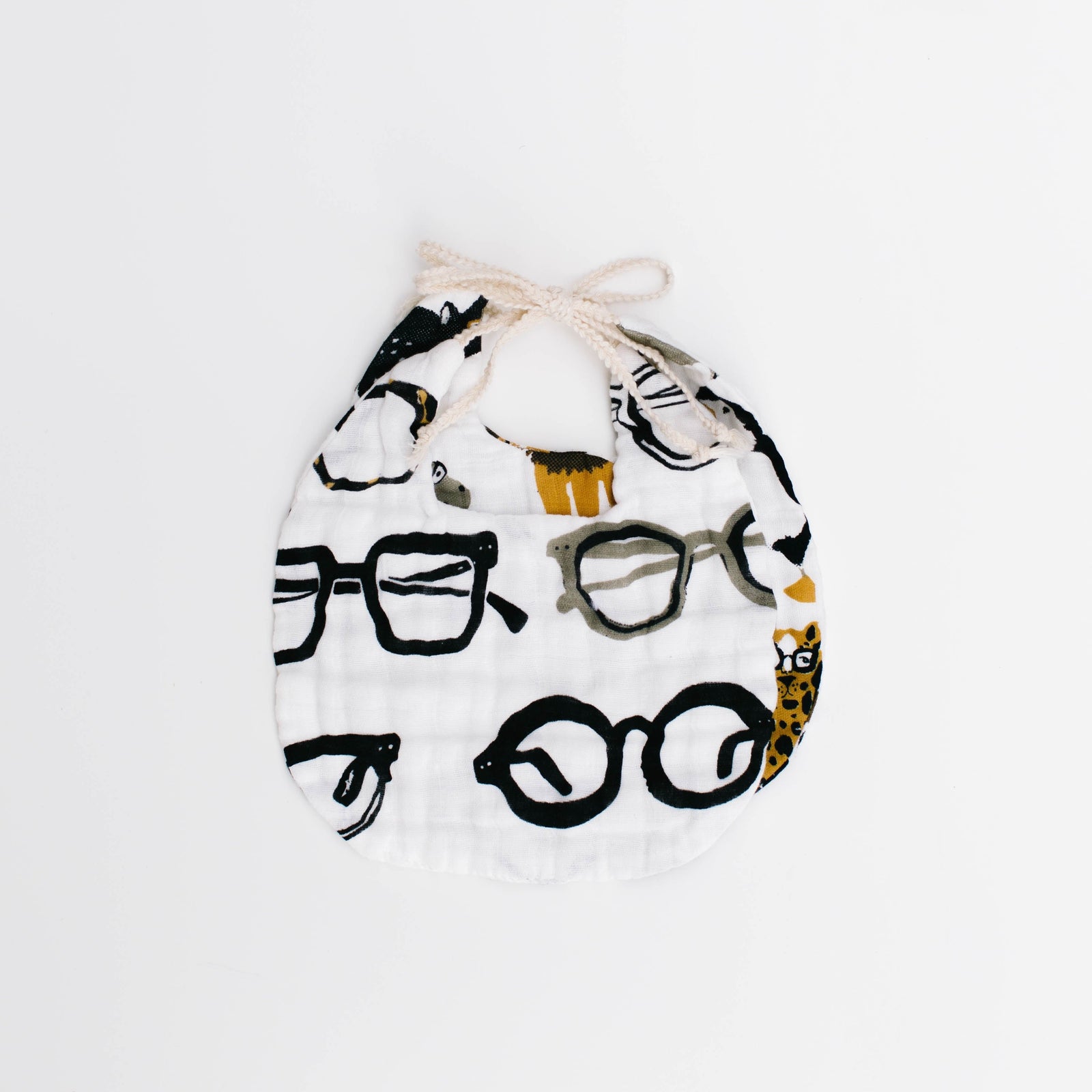 Zoology + Specs Bib Set