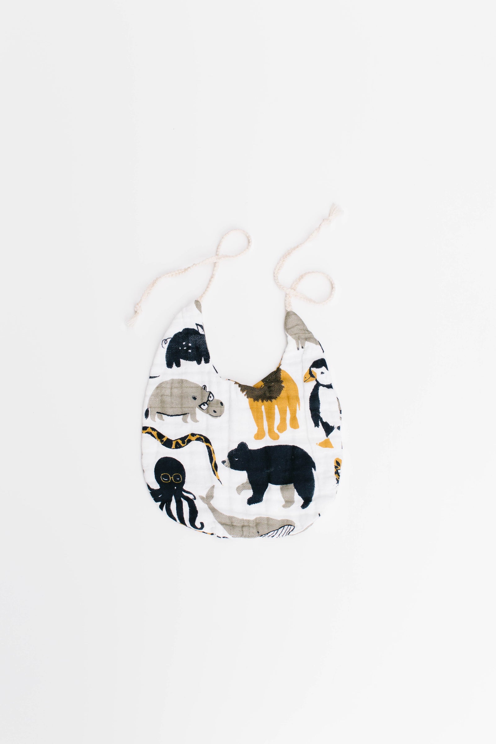 Zoology + Specs Bib Set