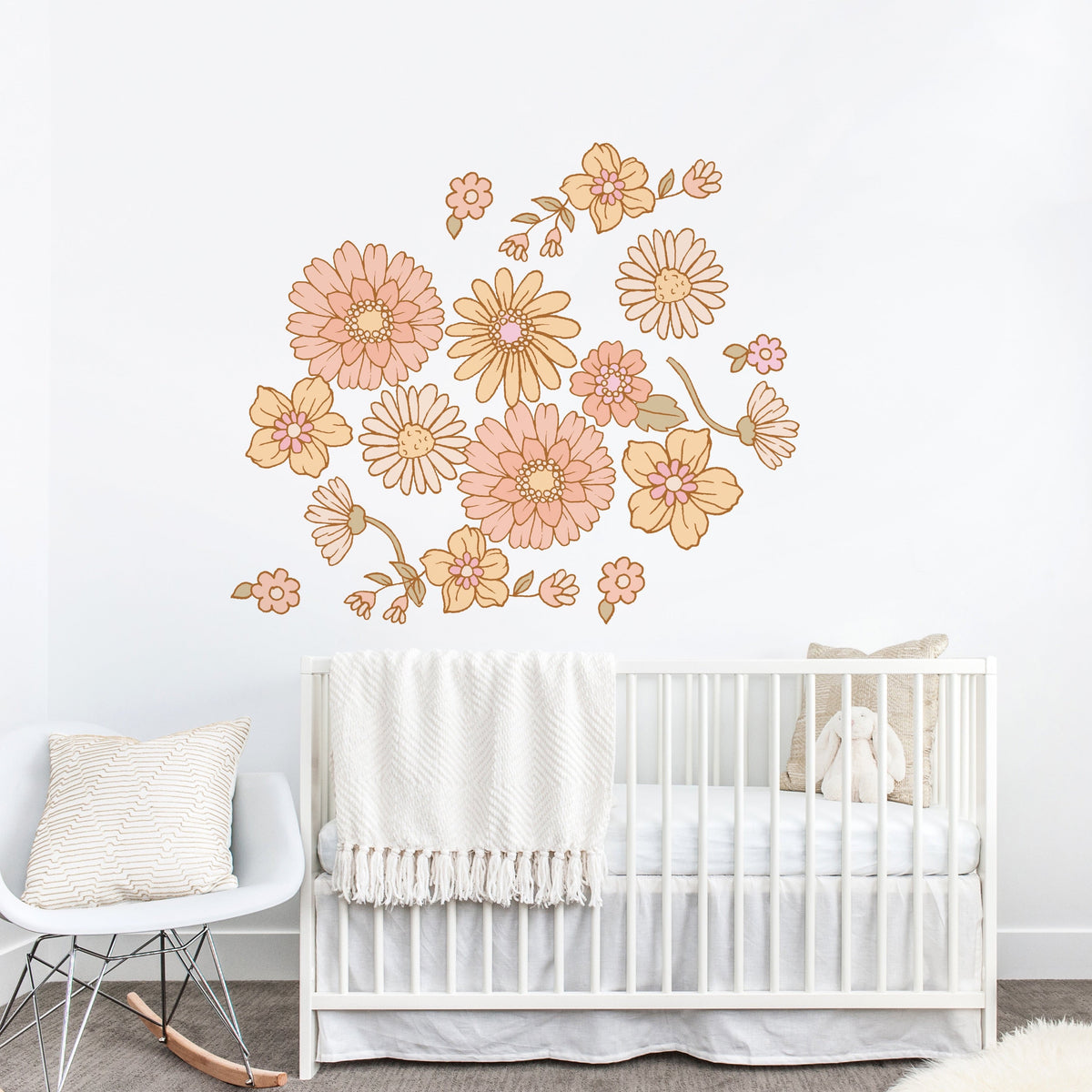 Daisy Wall Decal Set by Lovely People Studio