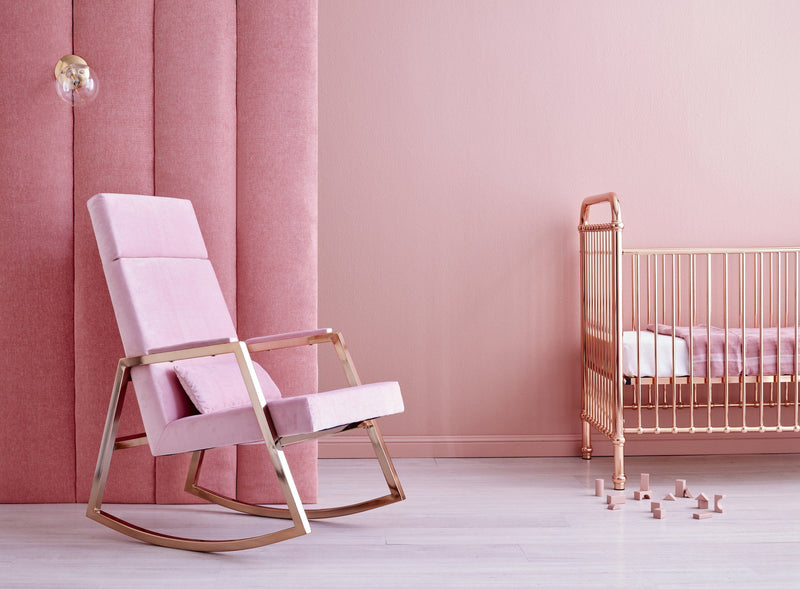 Sybilla Rocker - Blush Pink - Project Nursery
