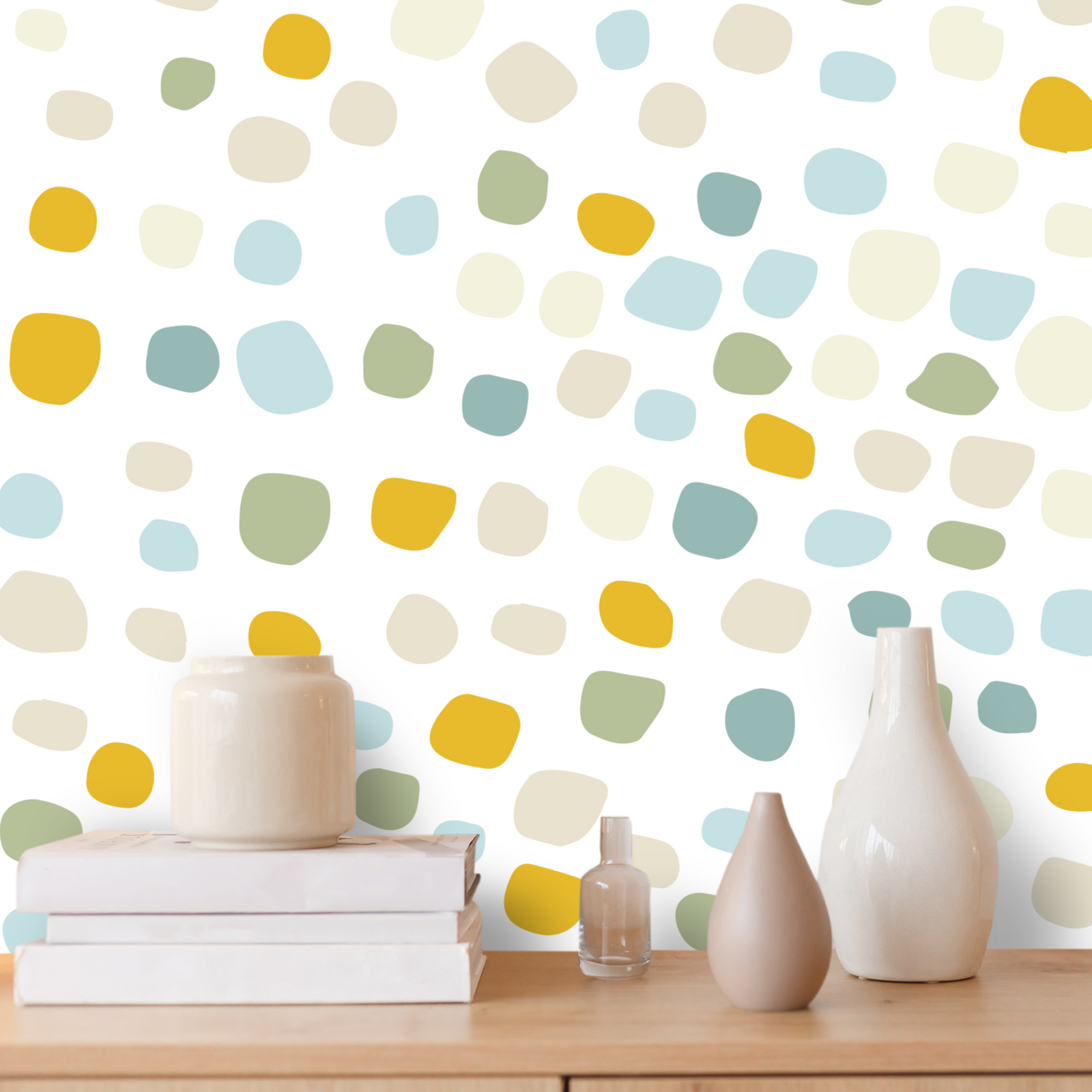 Irregular Dot Wall Decals - Sunflower