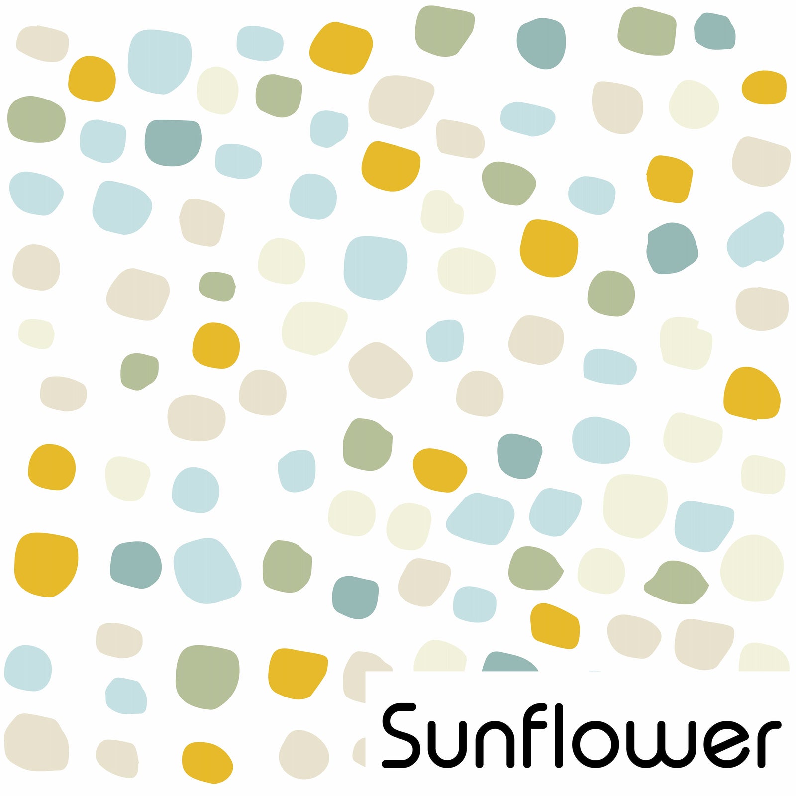 Irregular Dot Wall Decals - Sunflower