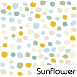 Irregular Dots Wall Decal Set - Sunflower