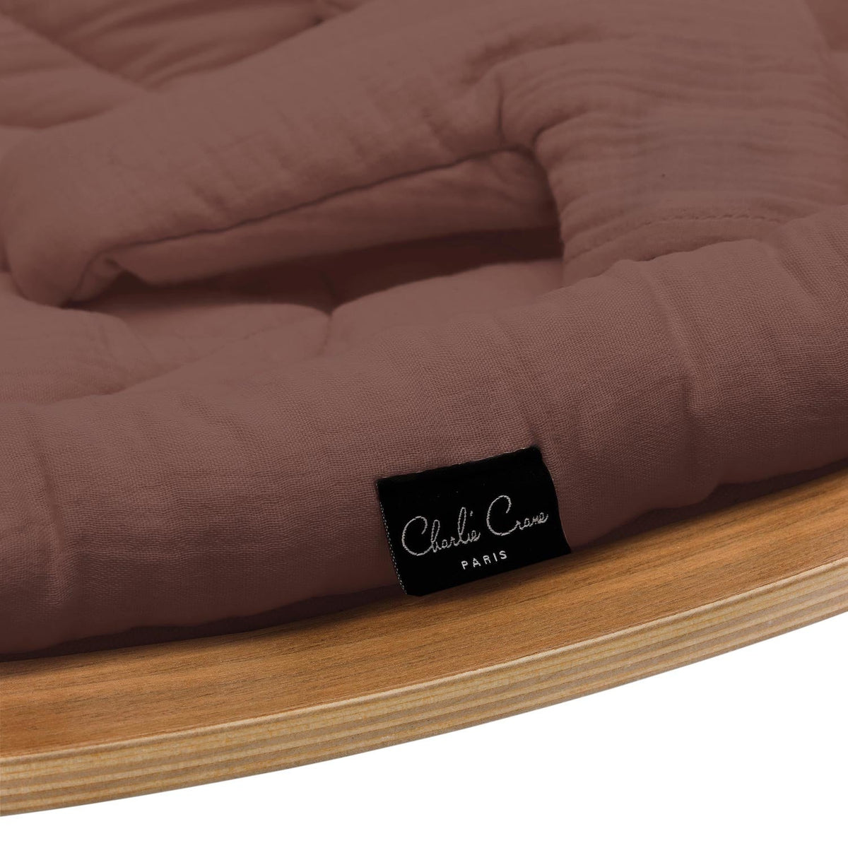 Charlie Crane LEVO Baby Rocker - Walnut with Bois de Rose - Project Nursery