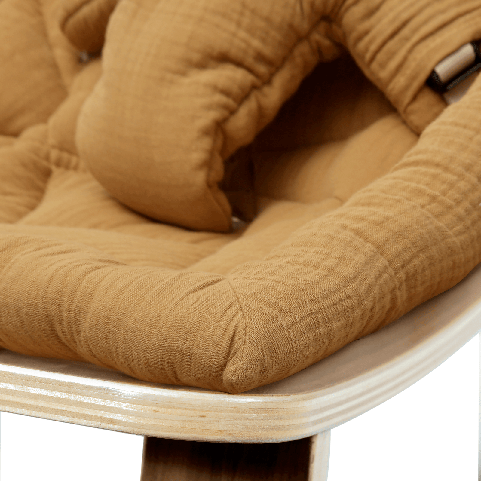 Charlie Crane LEVO Baby Rocker - Walnut with Camel - Project Nursery