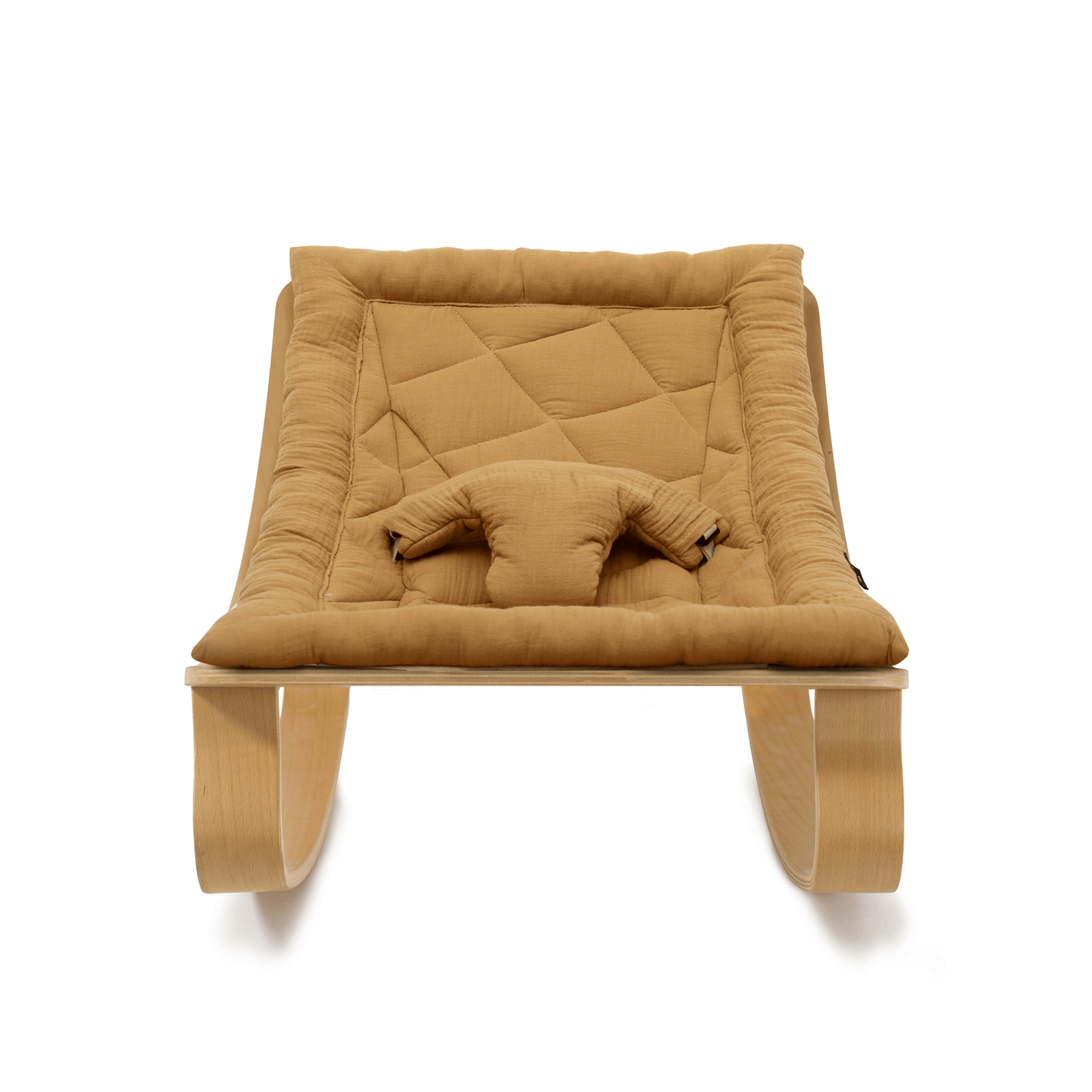 Charlie Crane LEVO Baby Rocker - Beech with Camel - Project Nursery