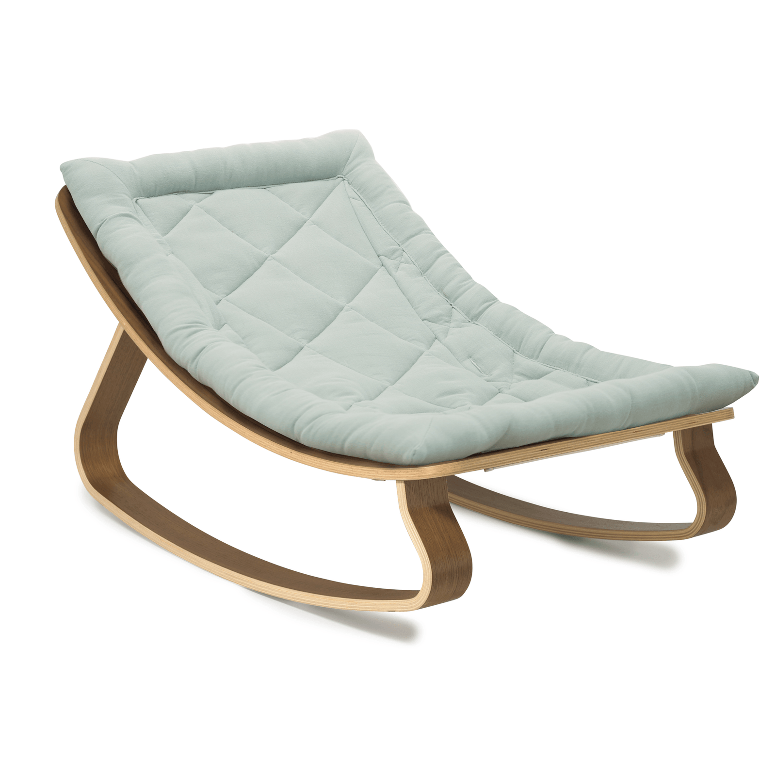 Charlie Crane LEVO Baby Rocker - Walnut with Farrow - Project Nursery