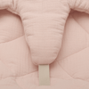 Charlie Crane LEVO Baby Rocker - Walnut with Nude Pink - Project Nursery