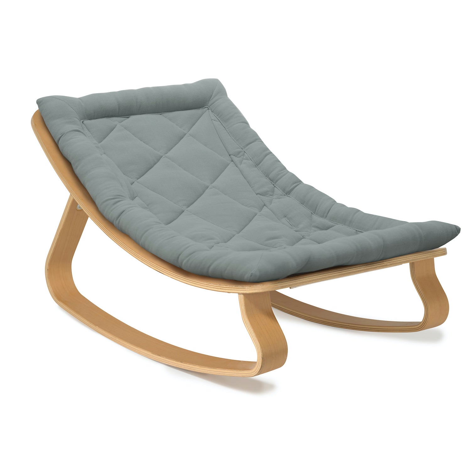 Charlie Crane LEVO Baby Rocker - Beech with Orage - Project Nursery