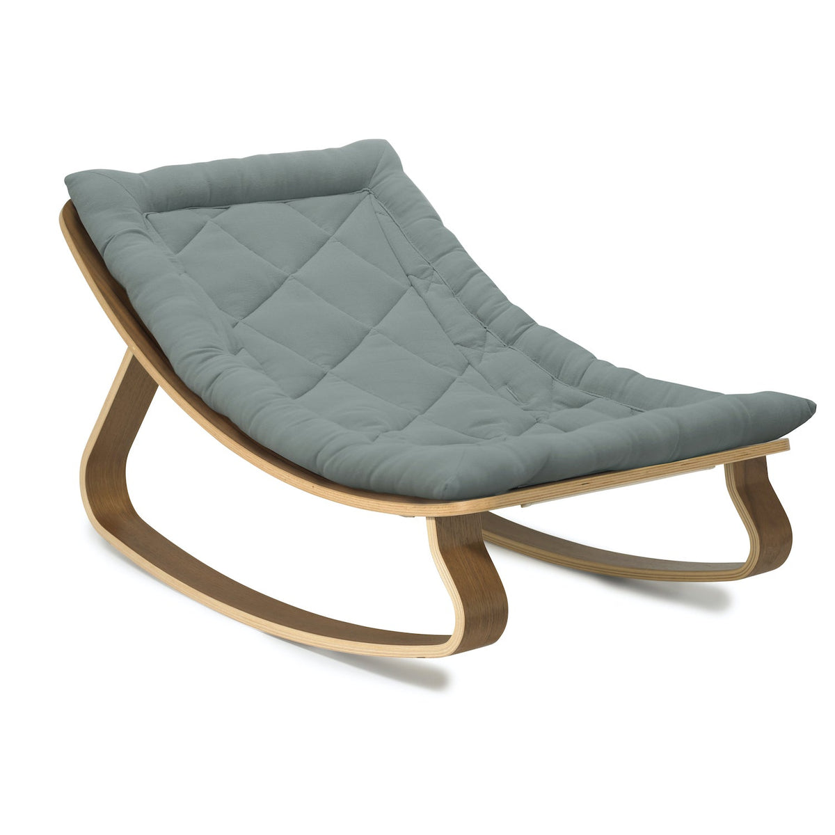 Charlie Crane LEVO Baby Rocker - Walnut with Orage - Project Nursery