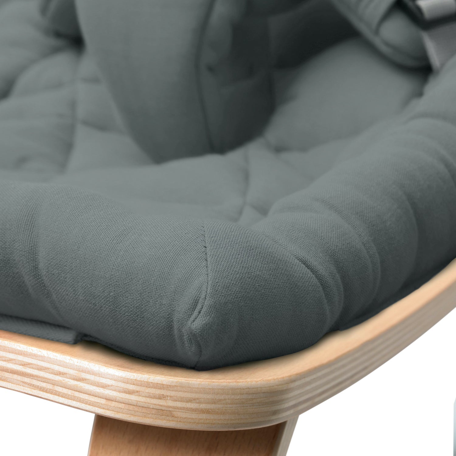 Charlie Crane LEVO Baby Rocker - Beech with Orage - Project Nursery