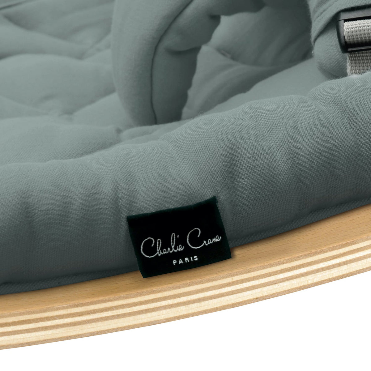 Charlie Crane LEVO Baby Rocker - Beech with Orage - Project Nursery