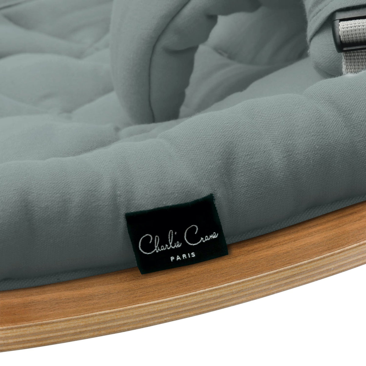 Charlie Crane LEVO Baby Rocker - Walnut with Orage - Project Nursery