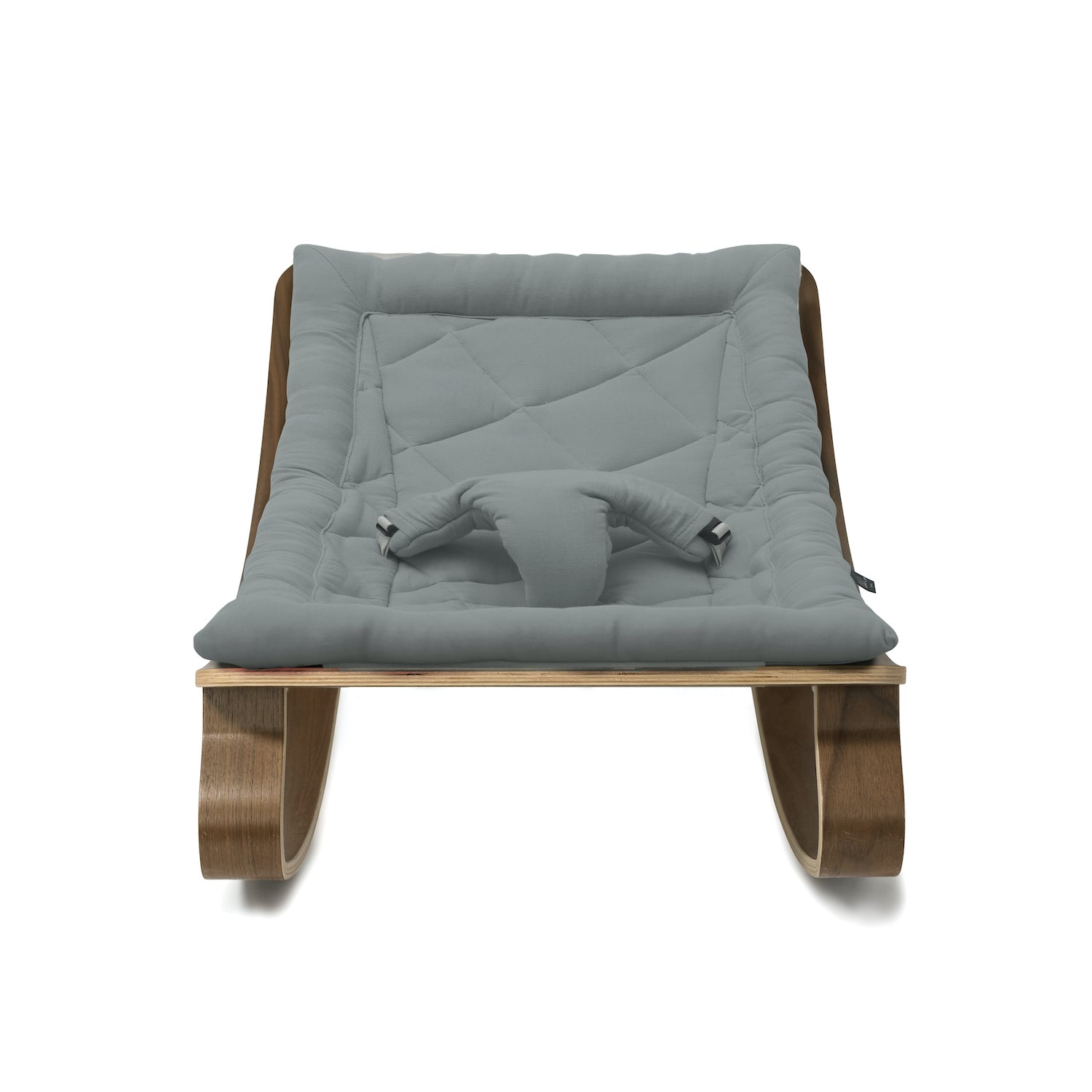 Charlie Crane LEVO Baby Rocker - Walnut with Orage - Project Nursery