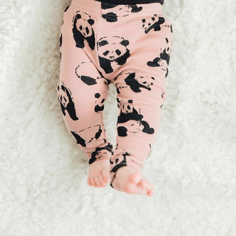 Organic Panda Leggings - Project Nursery