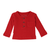 Organic Thermal Long Sleeve Shirt - Ruby - Project Nursery