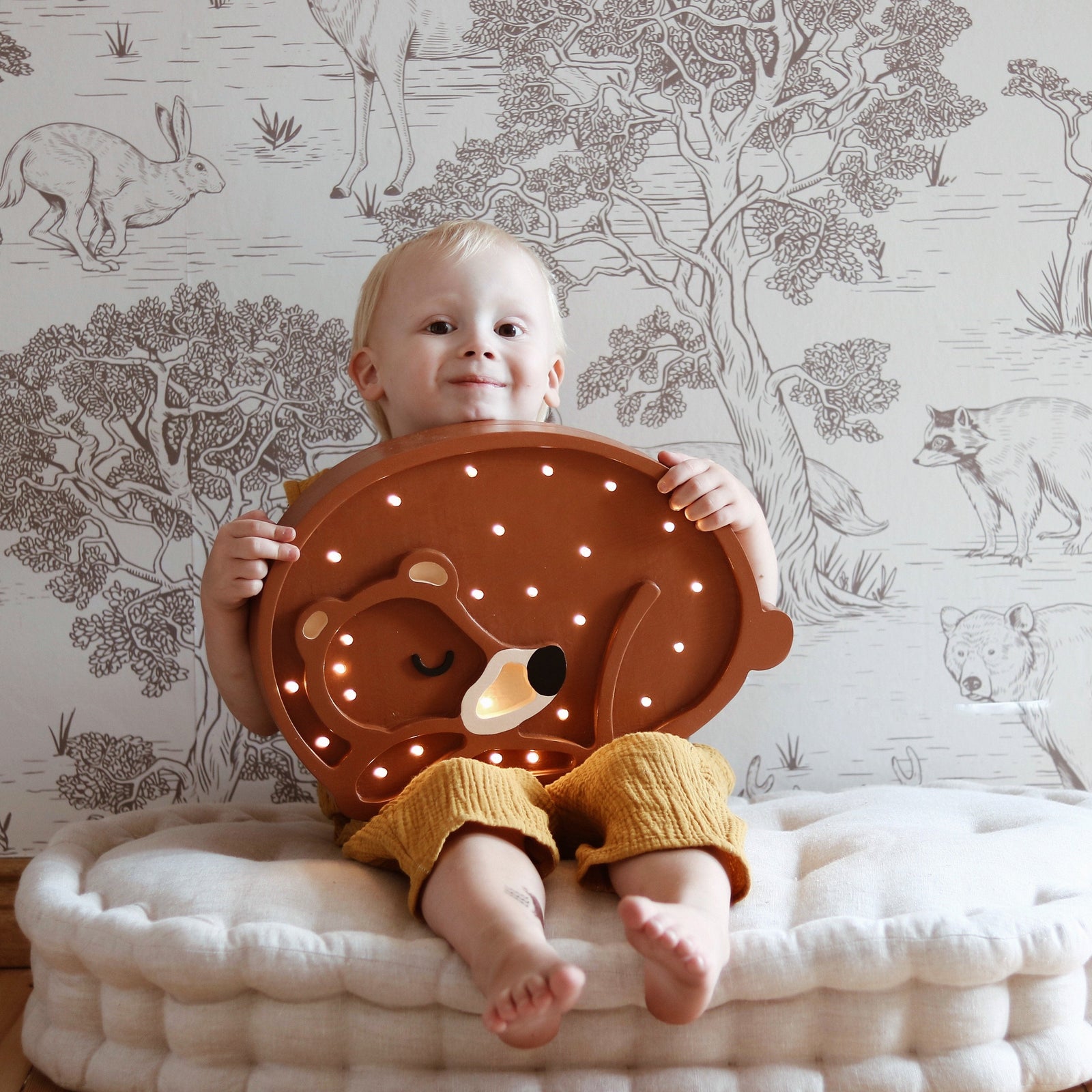 Little Lights Sleeping Bear Lamp