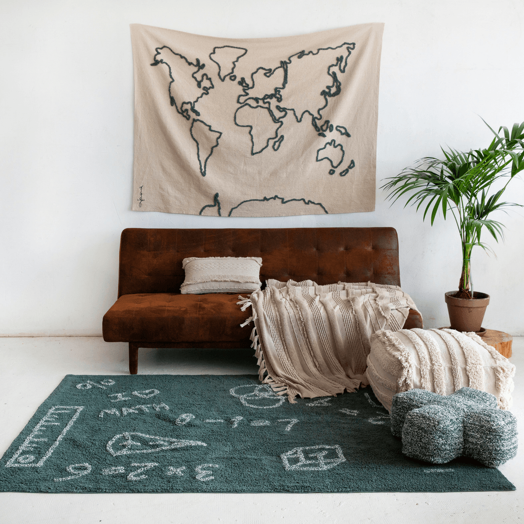 Canvas Map Wall Hanging - Project Nursery