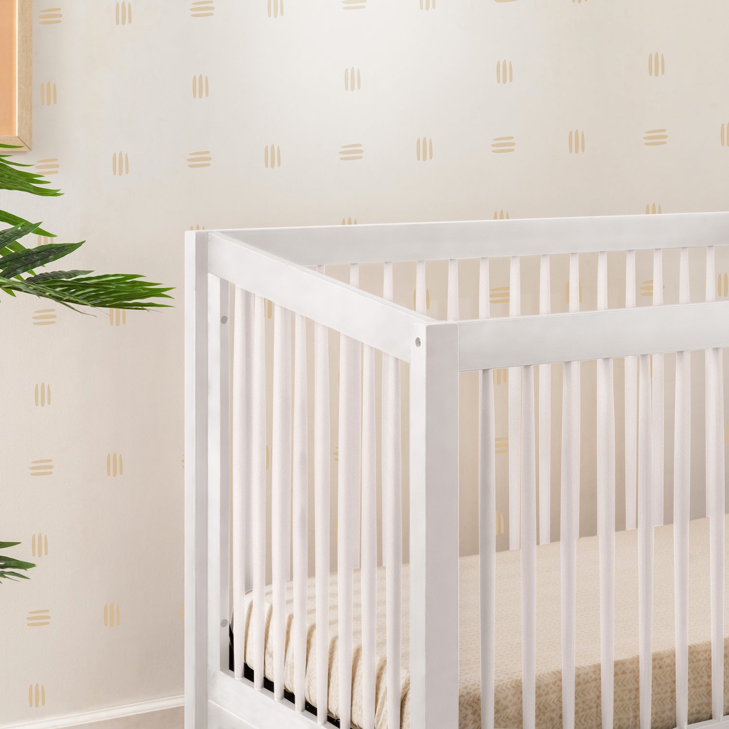 Sprout 4-in-1 Convertible Crib with Toddler Bed Conversion Kit - White - Project Nursery