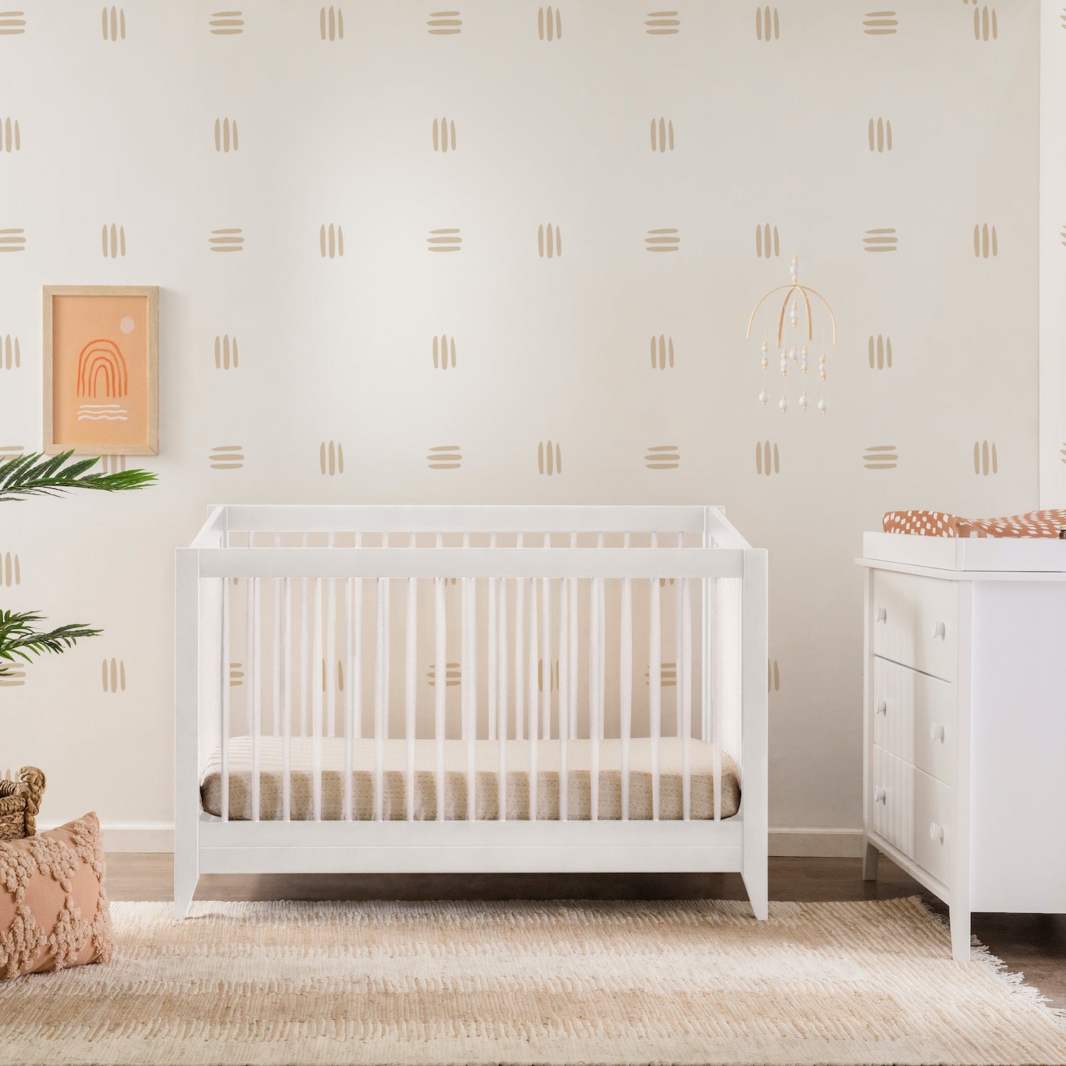 Sprout 4-in-1 Convertible Crib with Toddler Bed Conversion Kit - White - Project Nursery