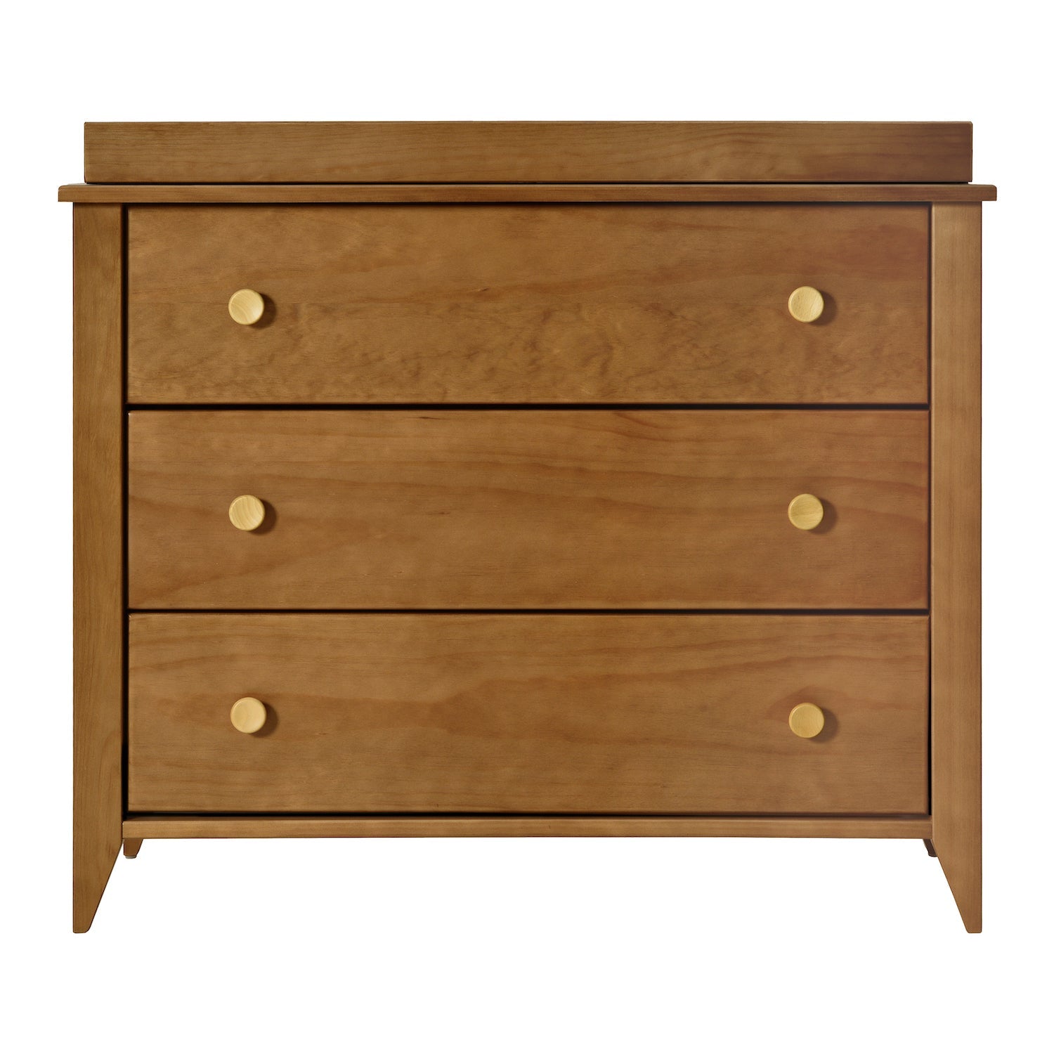 Sprout 3-Drawer Changer Dresser with Removable Changing Tray - Chestnut/Natural - Project Nursery