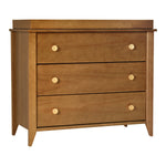 Sprout 3-Drawer Changer Dresser with Removable Changing Tray - Chestnut/Natural - Project Nursery