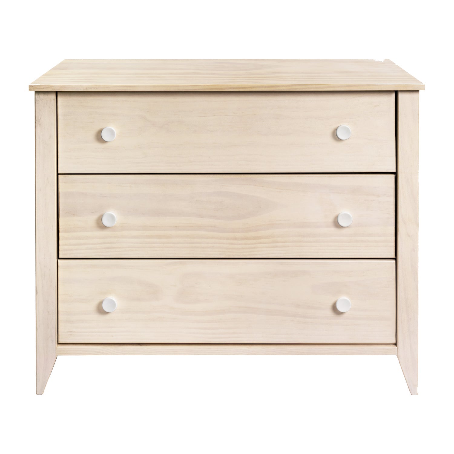 Sprout 3-Drawer Changer Dresser with Removable Changing Tray - Washed Natural/White - Project Nursery