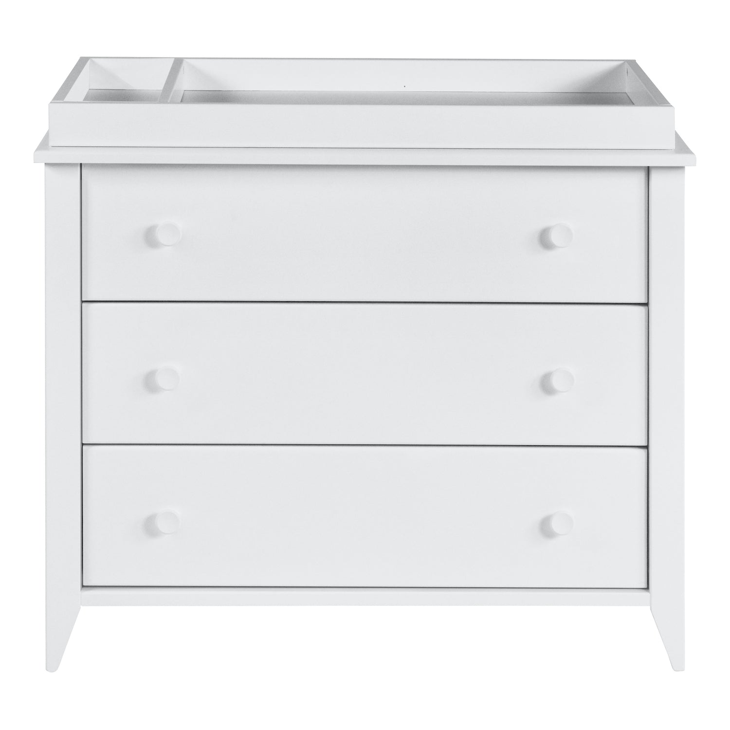 Sprout 3-Drawer Changer Dresser with Removable Changing Tray - White - Project Nursery