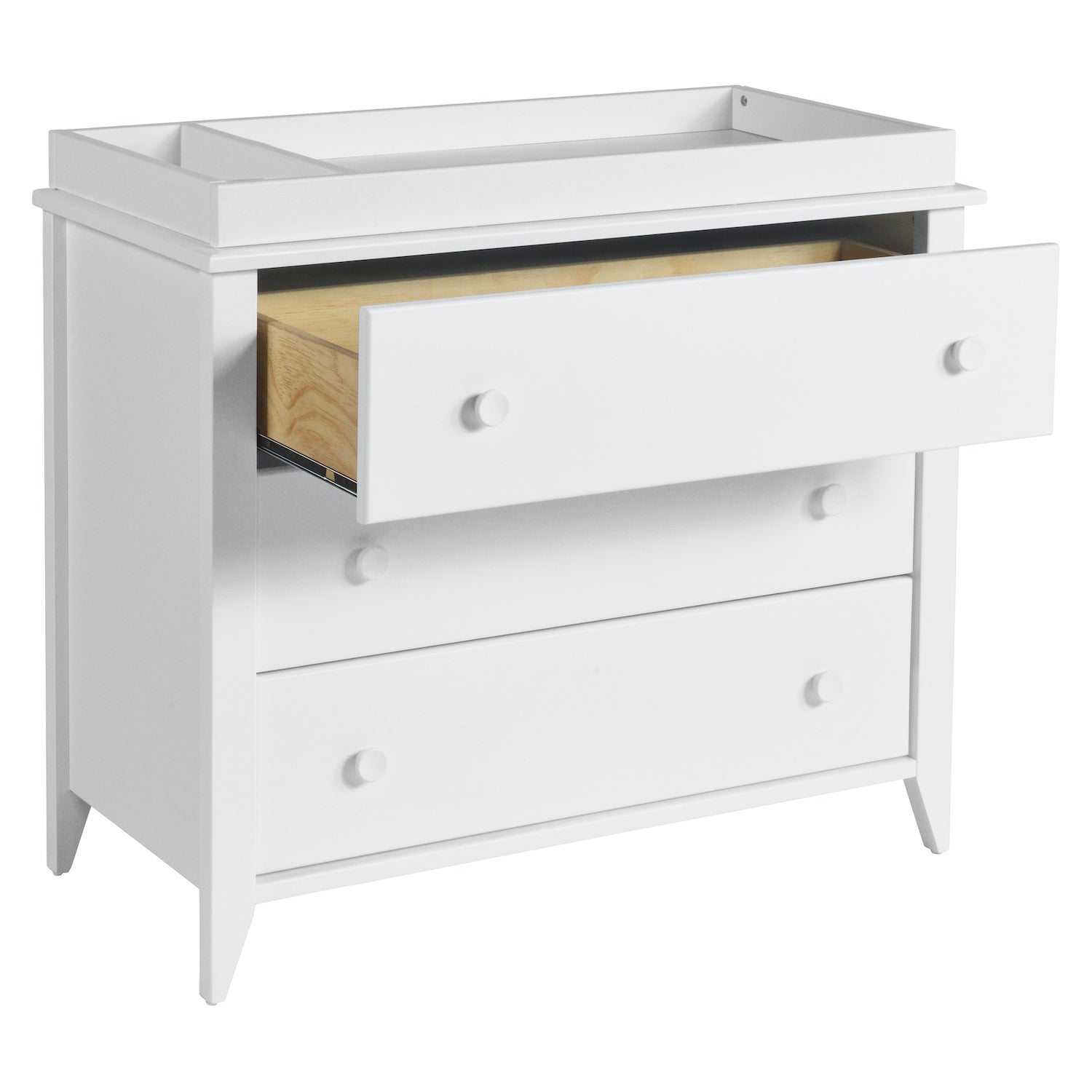Sprout 3-Drawer Changer Dresser with Removable Changing Tray - White - Project Nursery