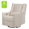 Kiwi Electronic Recliner and Swivel Glider in Eco-Performance Fabric with USB port - Beach