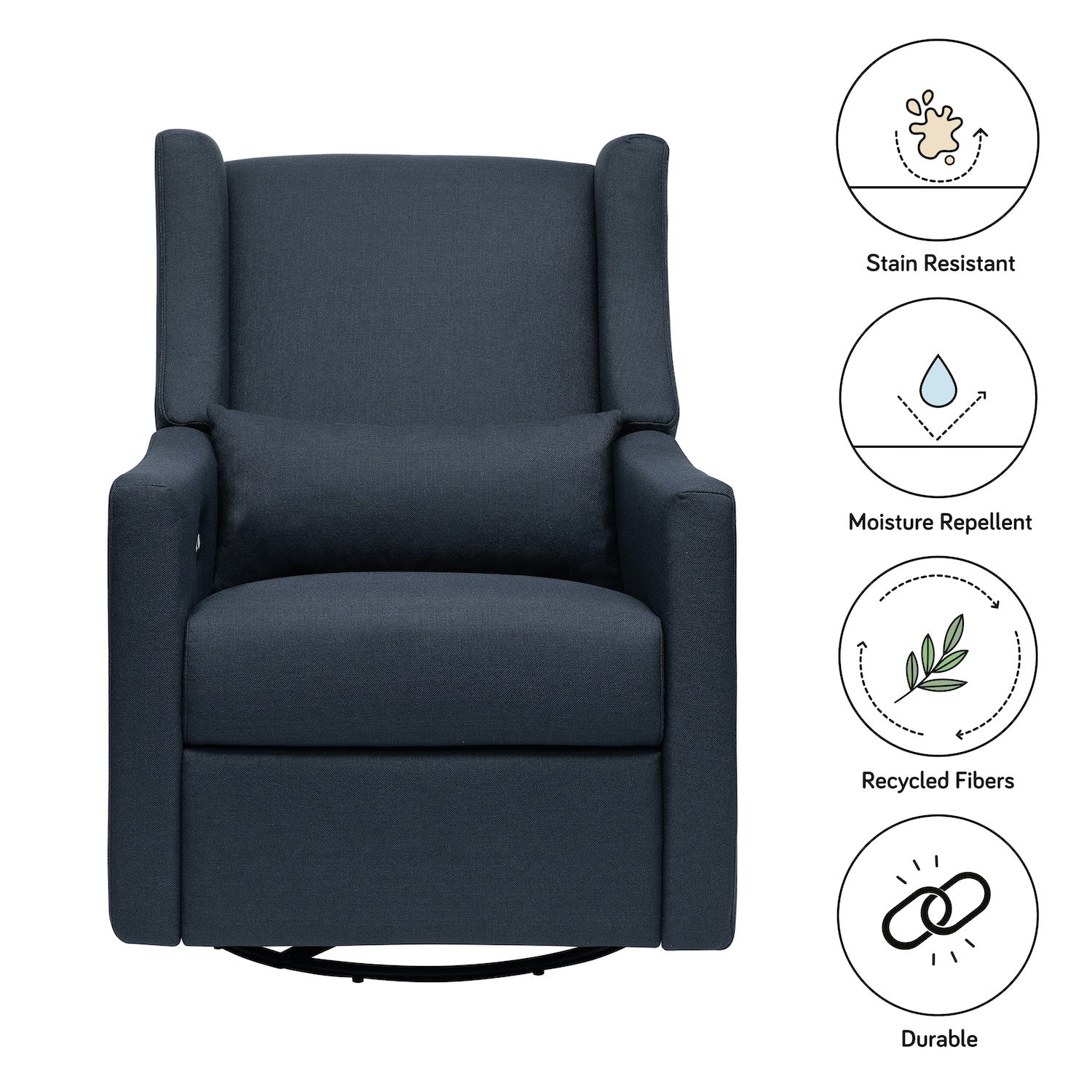 Kiwi Electronic Recliner + Swivel Glider | Eco-Performance Fabric