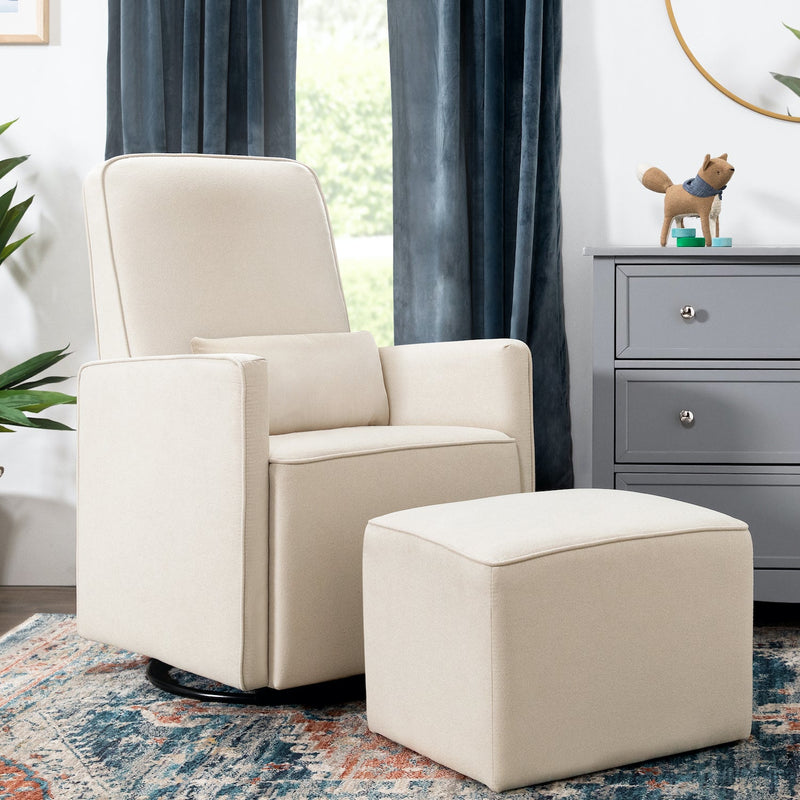 Olive Glider and Ottoman - Project Nursery