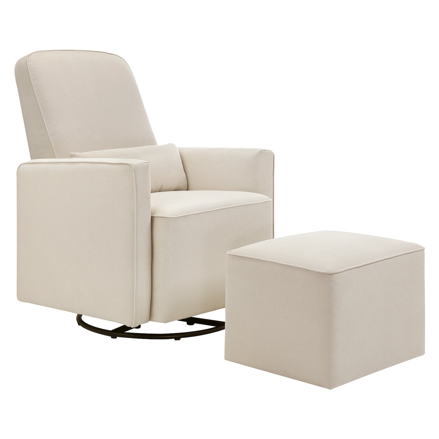 Olive Glider and Ottoman - Project Nursery