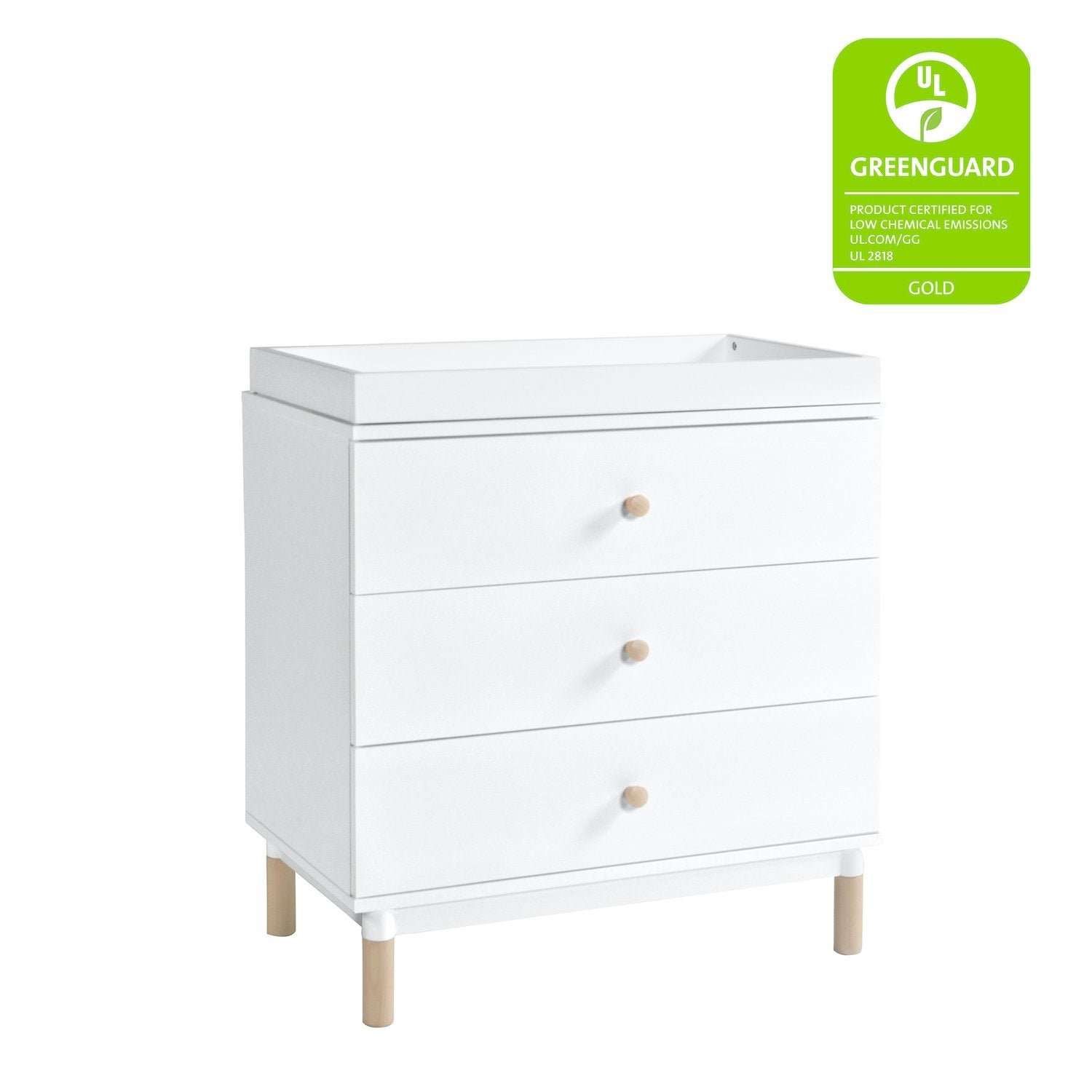 Gelato 3-Drawer Changer Dresser with Removable Changing Tray - Project Nursery